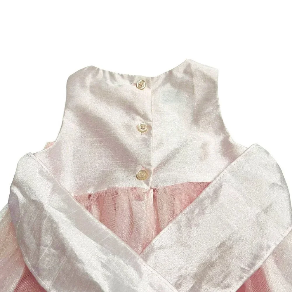 Marmellata 18m Pink Rose Tulle Special Occasion Dress